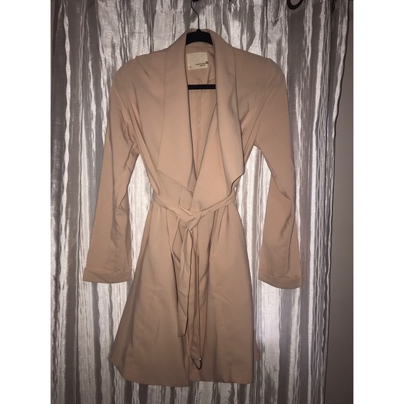 nude waterfall jacket